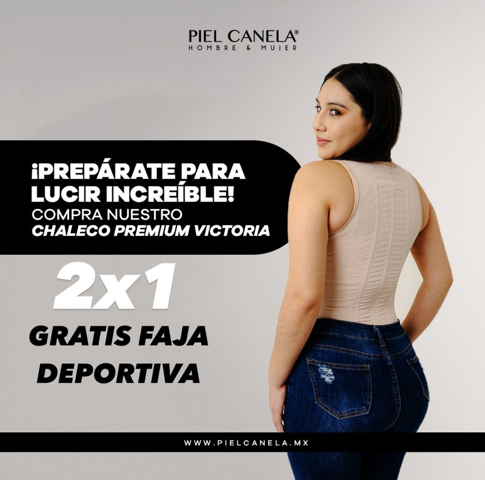 CHALECO PREMIUM VICTORIA + FAJA DEPORTIVA GRATIS